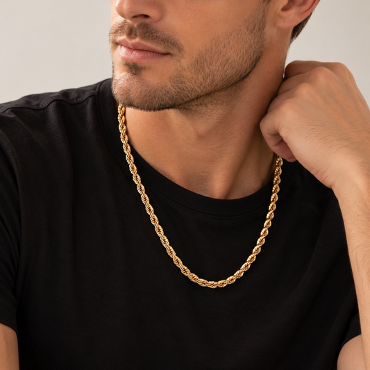Cadena Rope Gold Filled 14K