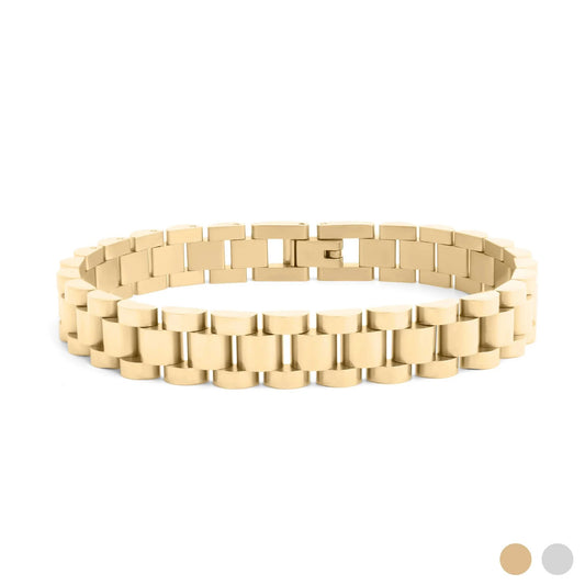 Pulsera Tipo Correa de Reloj | Acero Inoxidable