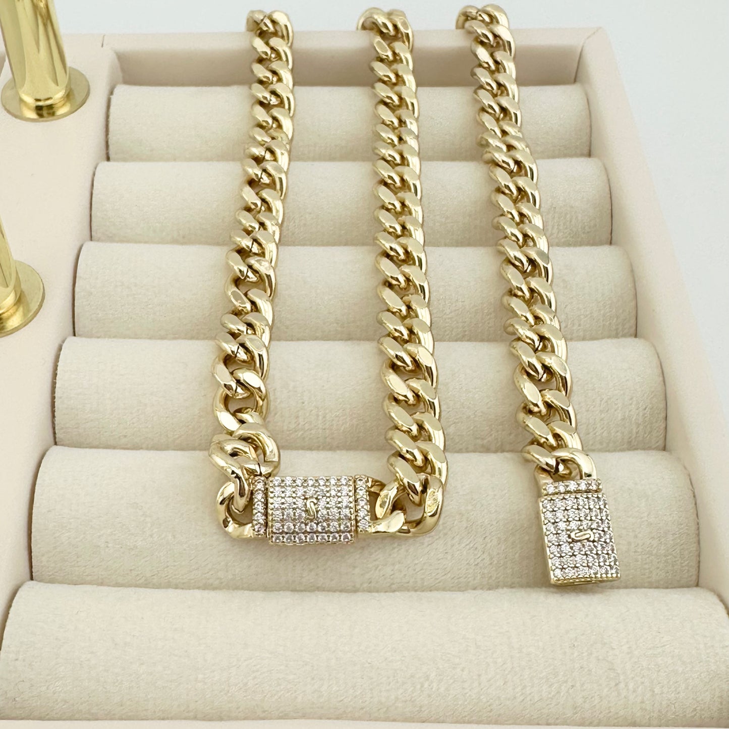 Conjunto Mónaco – Chapado Oro 14K con Zirconias