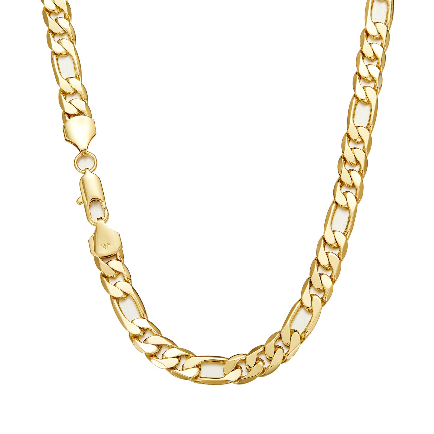 Cadena Fígaro | Acero Inoxidable Chapado en Oro 14K