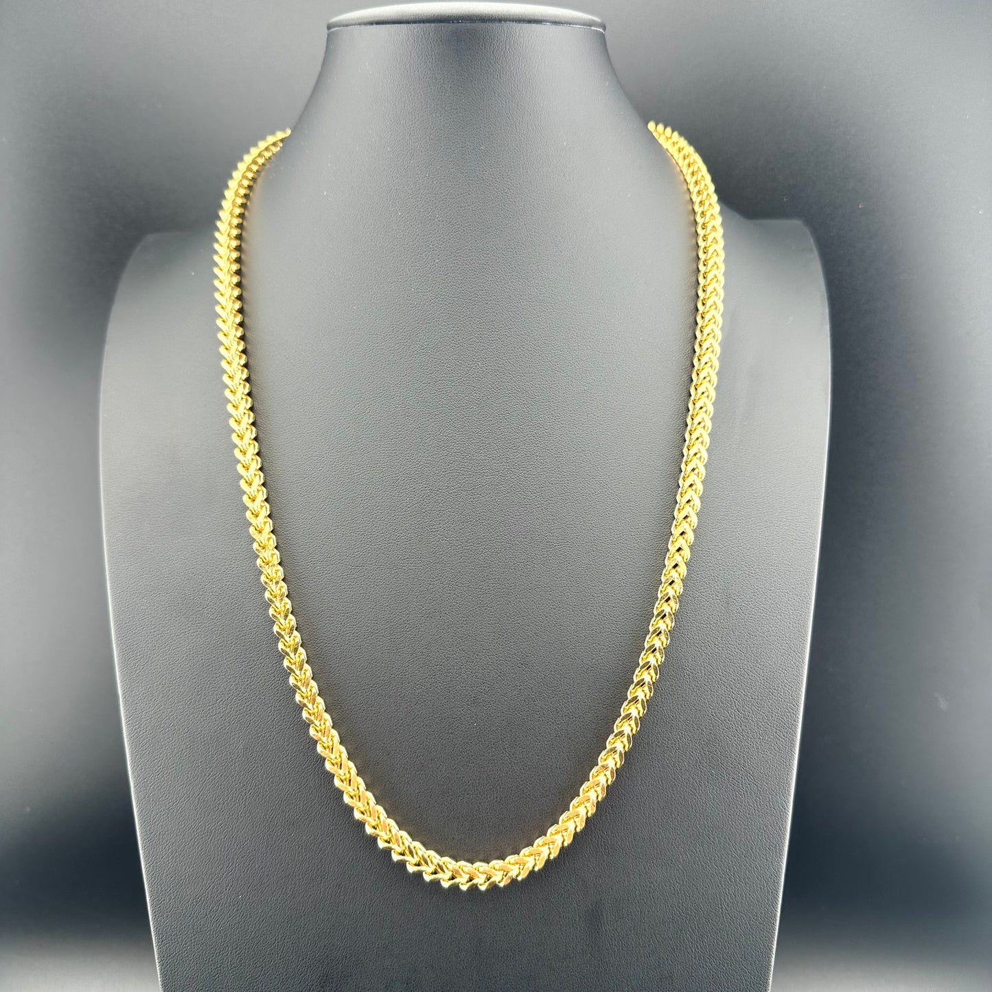 Cadena Hip-Hop Geométrica Unisex | Acero Inoxidable | Chapado Oro 18K