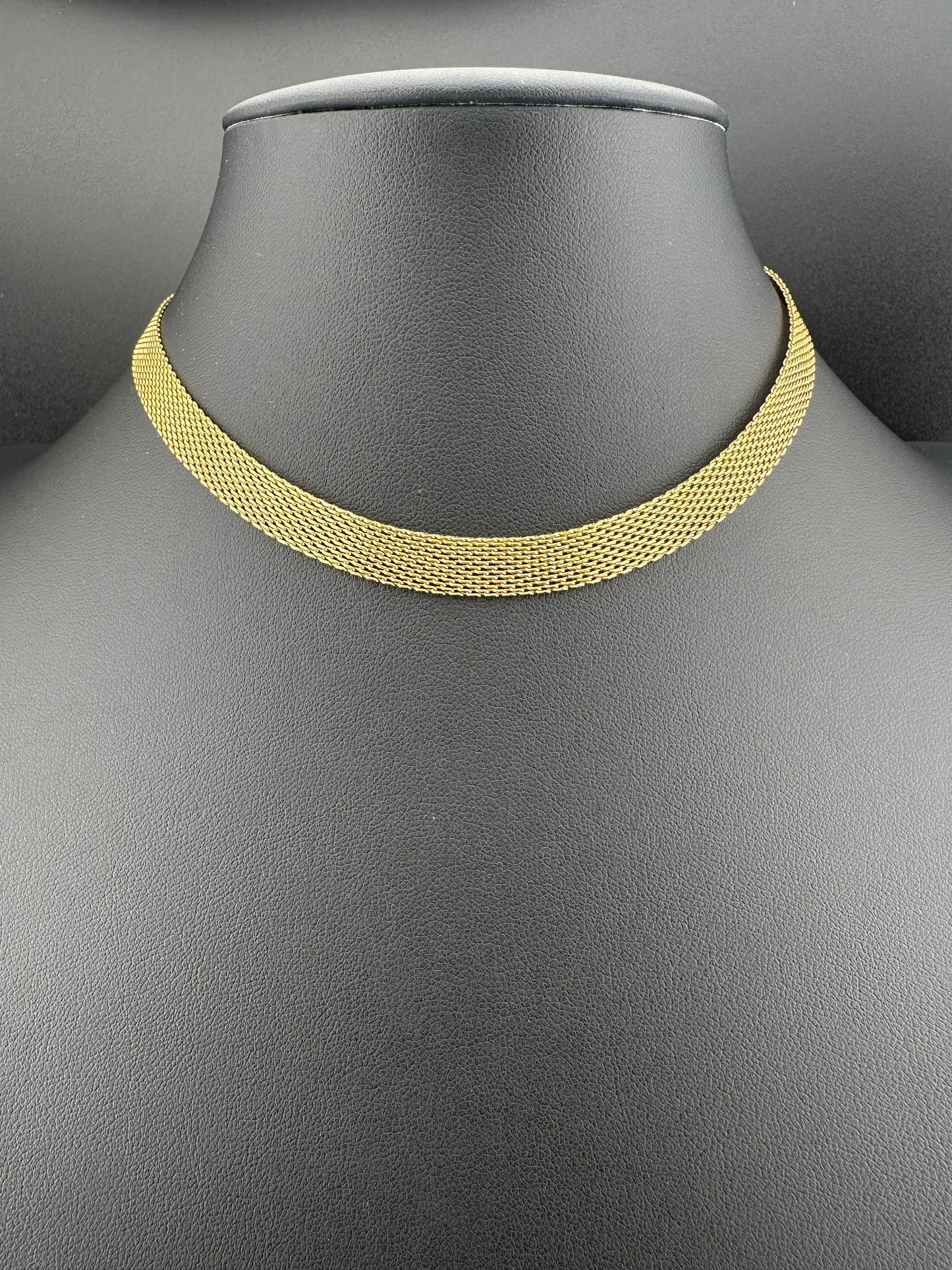 Collar Hip-Hop Dorado – Unisex | Acero Inoxidable | Chapado Oro 18K | Ajustable