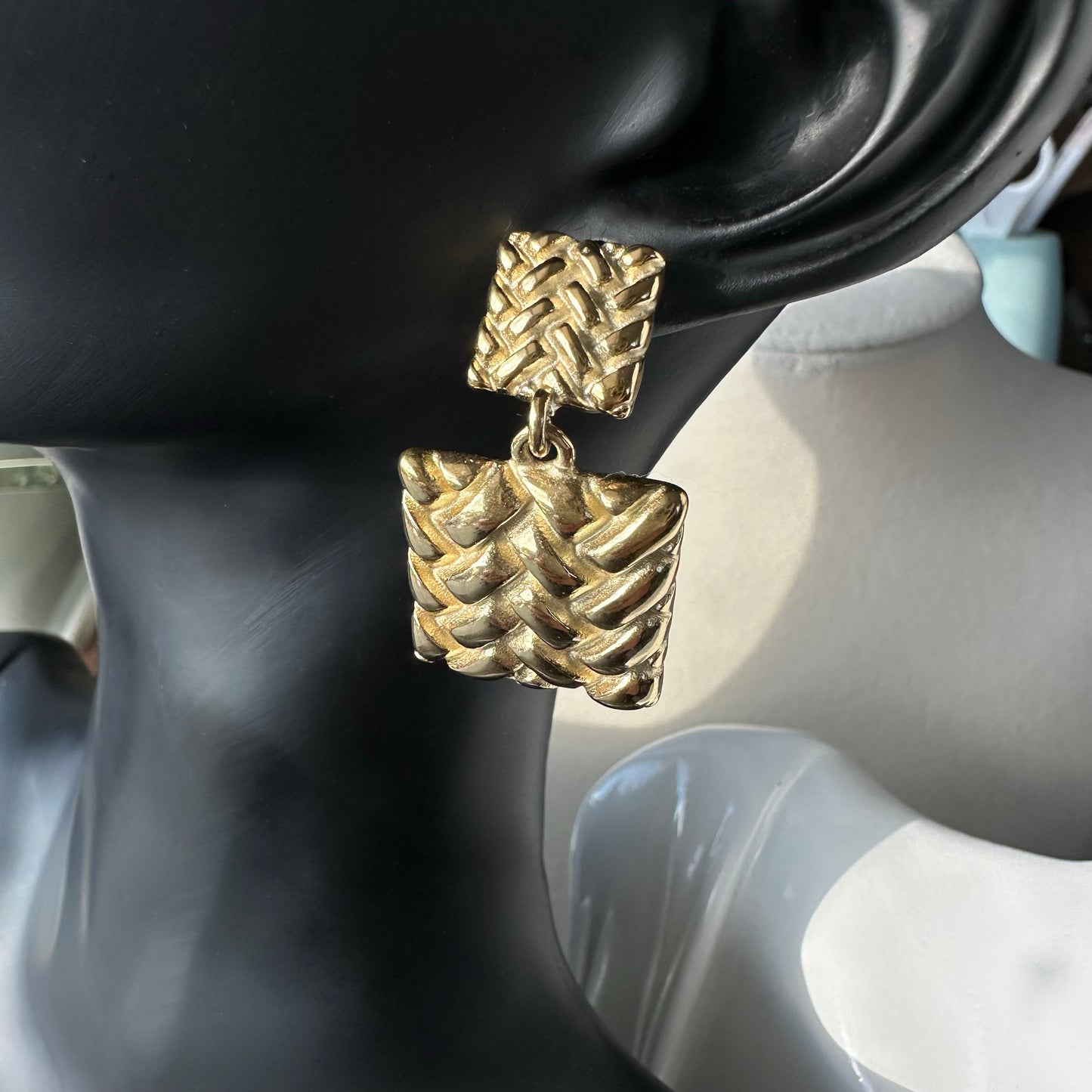 Pendientes Casuales Dorados – Mujer | Acero Inoxidable | Chapado Oro 14K