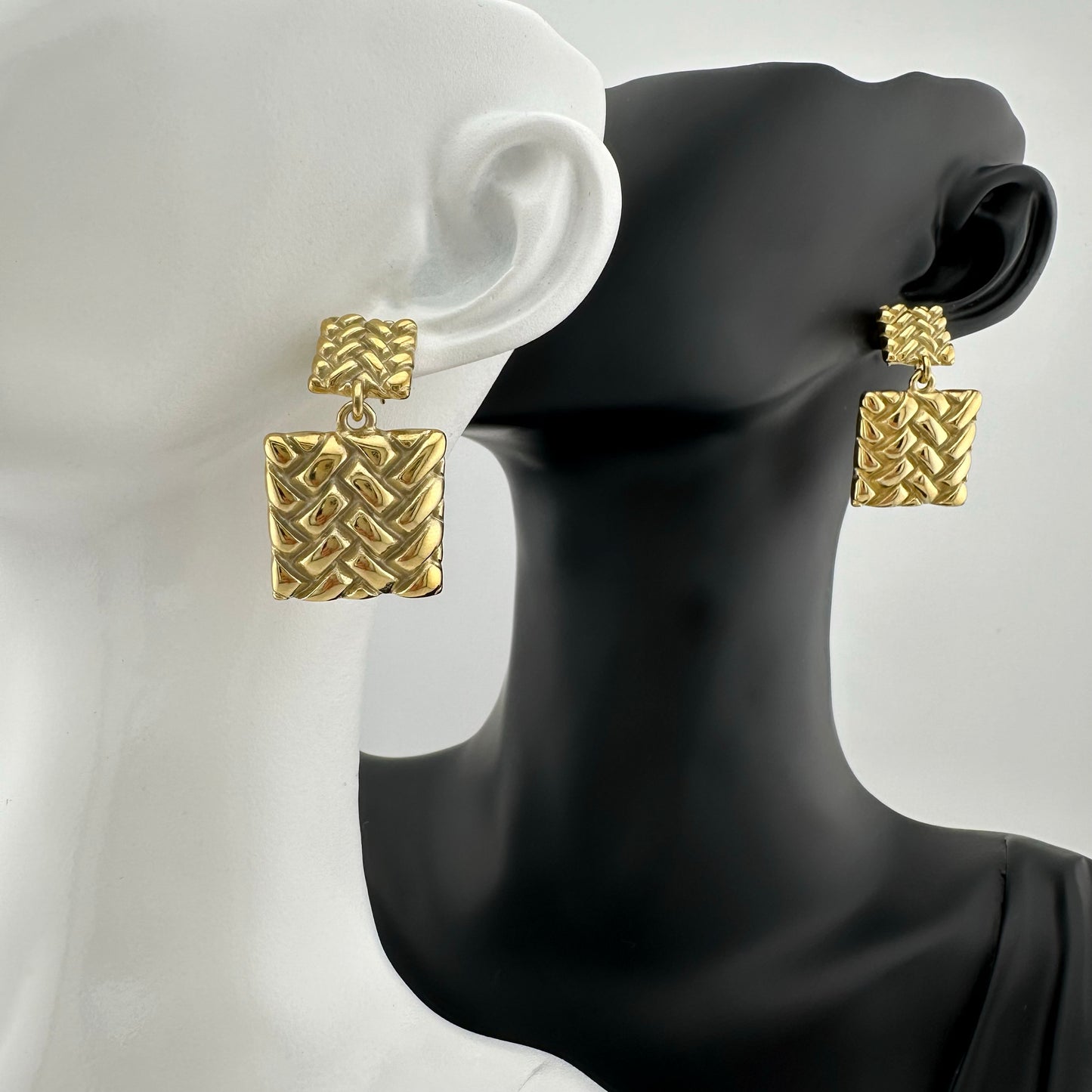 Pendientes Casuales Dorados – Mujer | Acero Inoxidable | Chapado Oro 14K